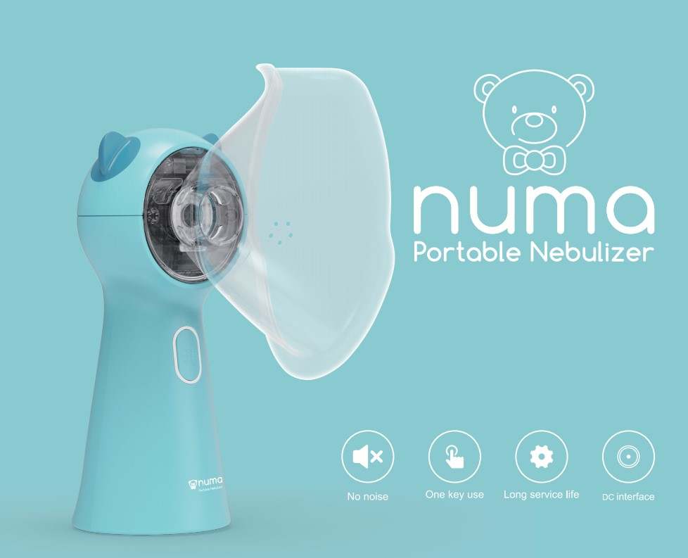 Numa Portable Nebulizer with Self Cleaning