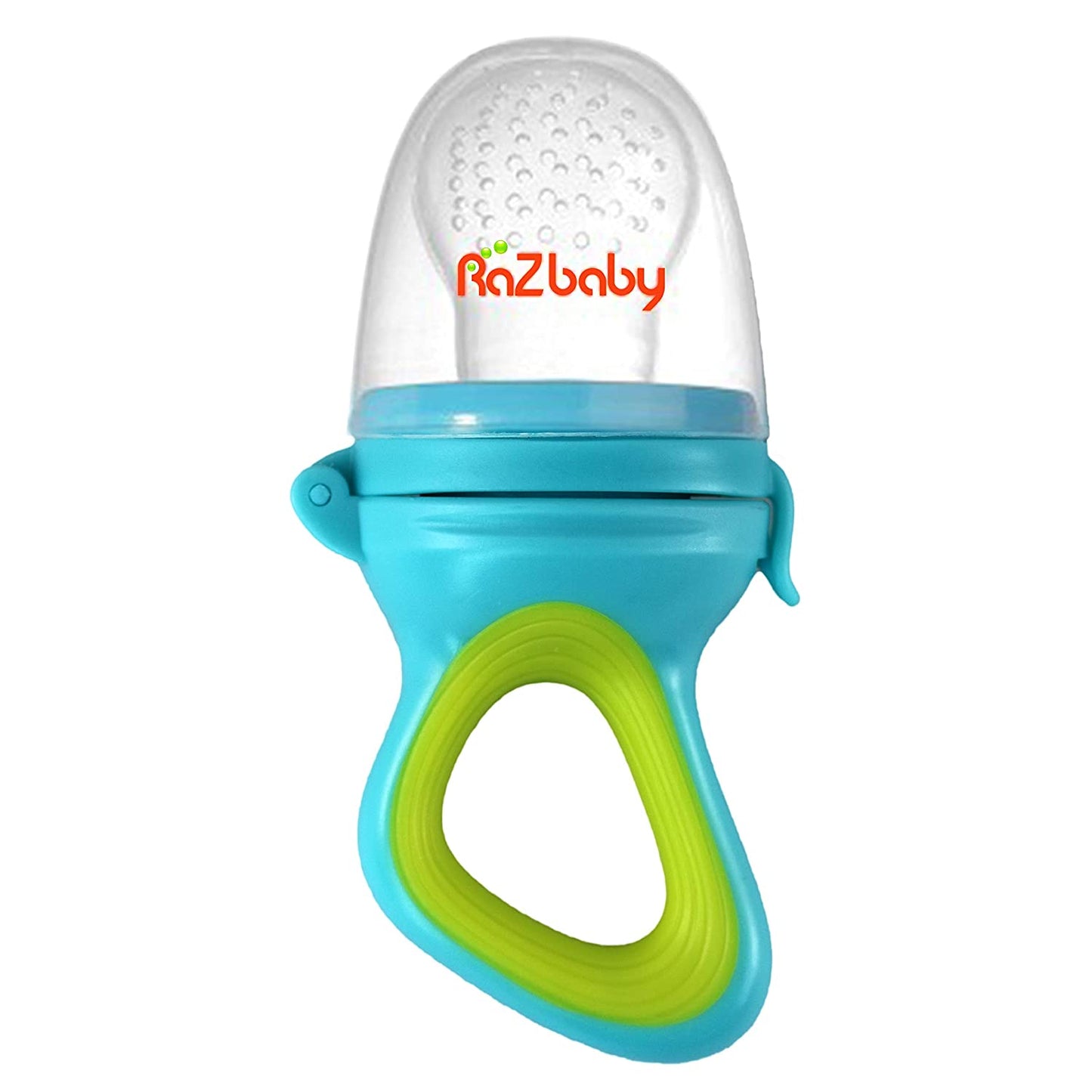 RaZbaby Feeder Teether Blue/Green