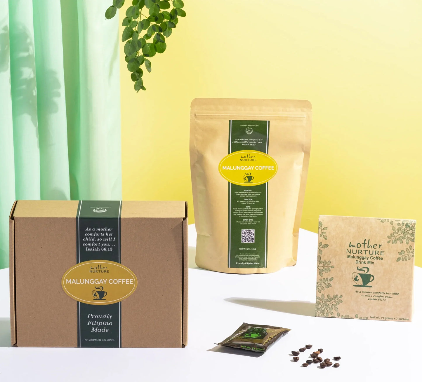 Mother Nurture Malunggay Coffee Mix - Family Pack