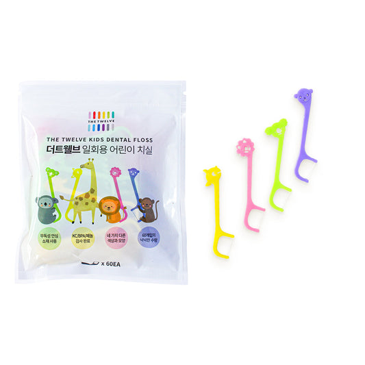 The Twelve Kids Dental Floss (60pcs)