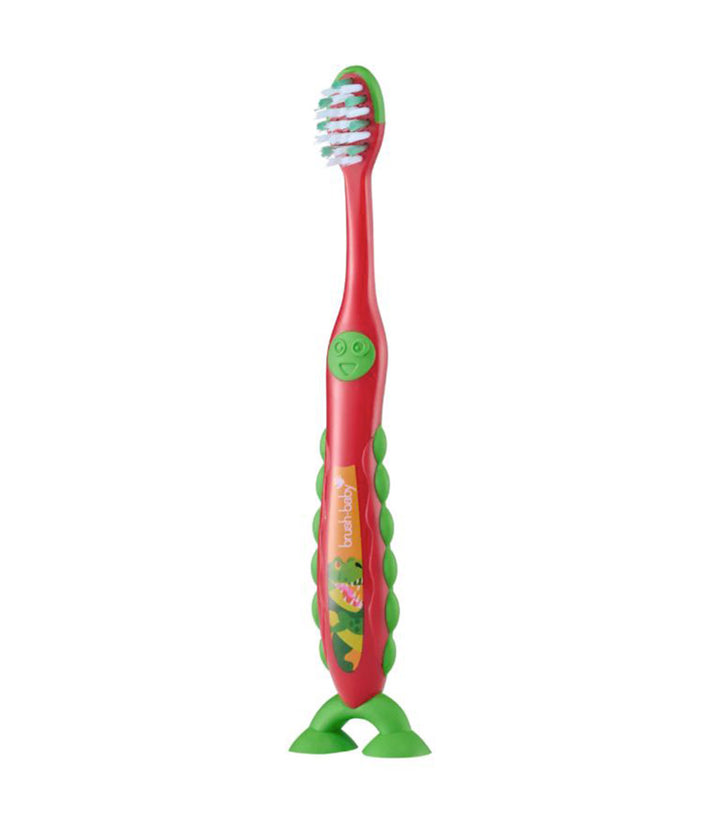 Brush-Baby Flossbrush 3-6y - Dino