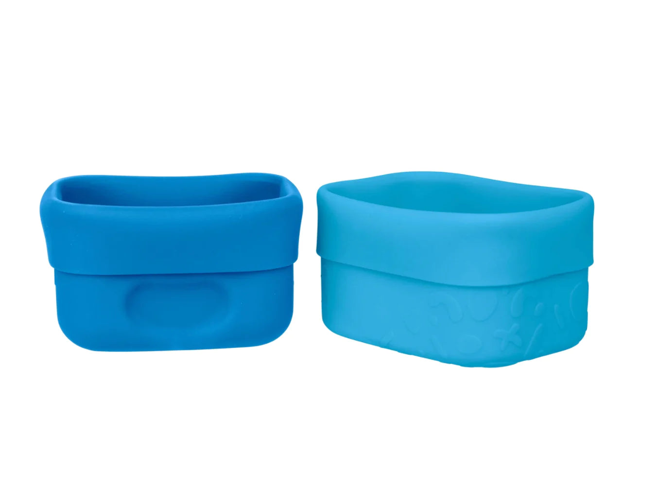 b.box Silicone Snack Cups - Ocean Blue