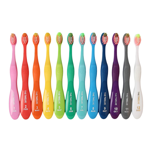 The Twelve 3-8Y Kids Toothbrush (12pcs) - Vivid