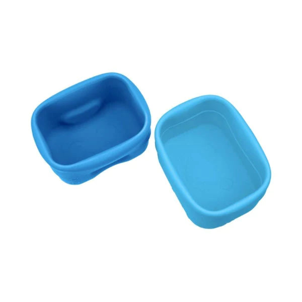 b.box Silicone Snack Cups - Ocean Blue
