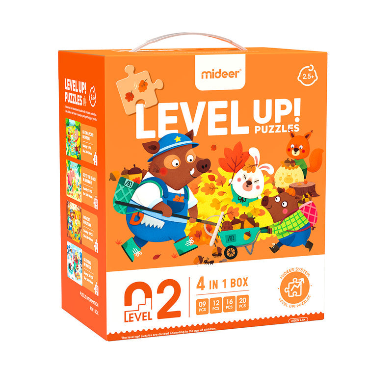 Mideer Level Up Puzzles - Seasons