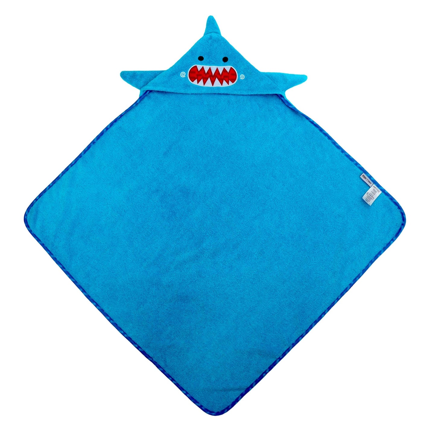 Zoocchini Baby Hooded Towel - Sherman the Shark