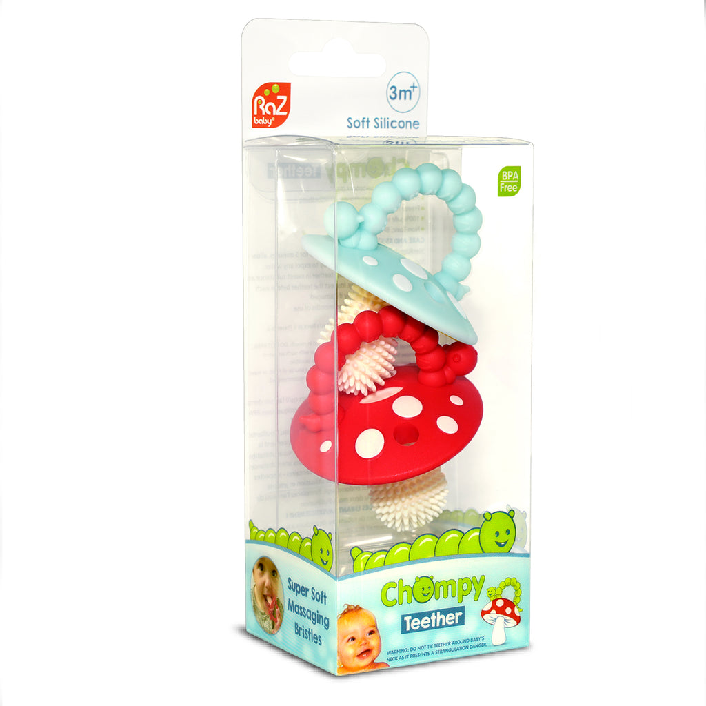 RaZbaby Chompy - Blue/Red