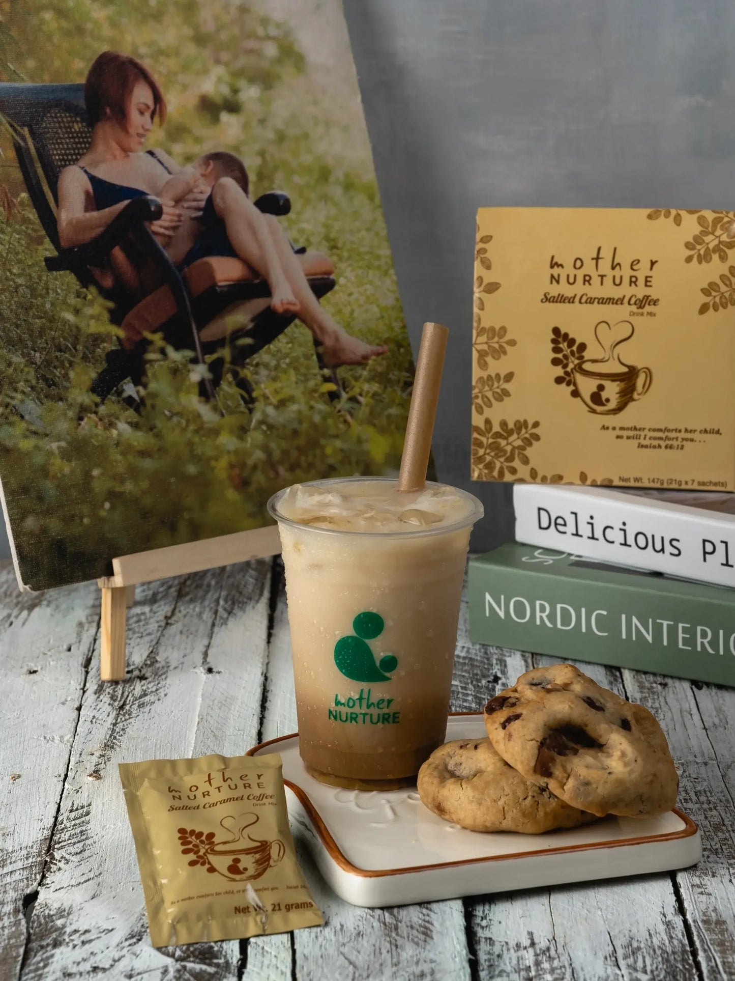 Mother Nurture Malunggay Salted Caramel Mix - Retail Pack