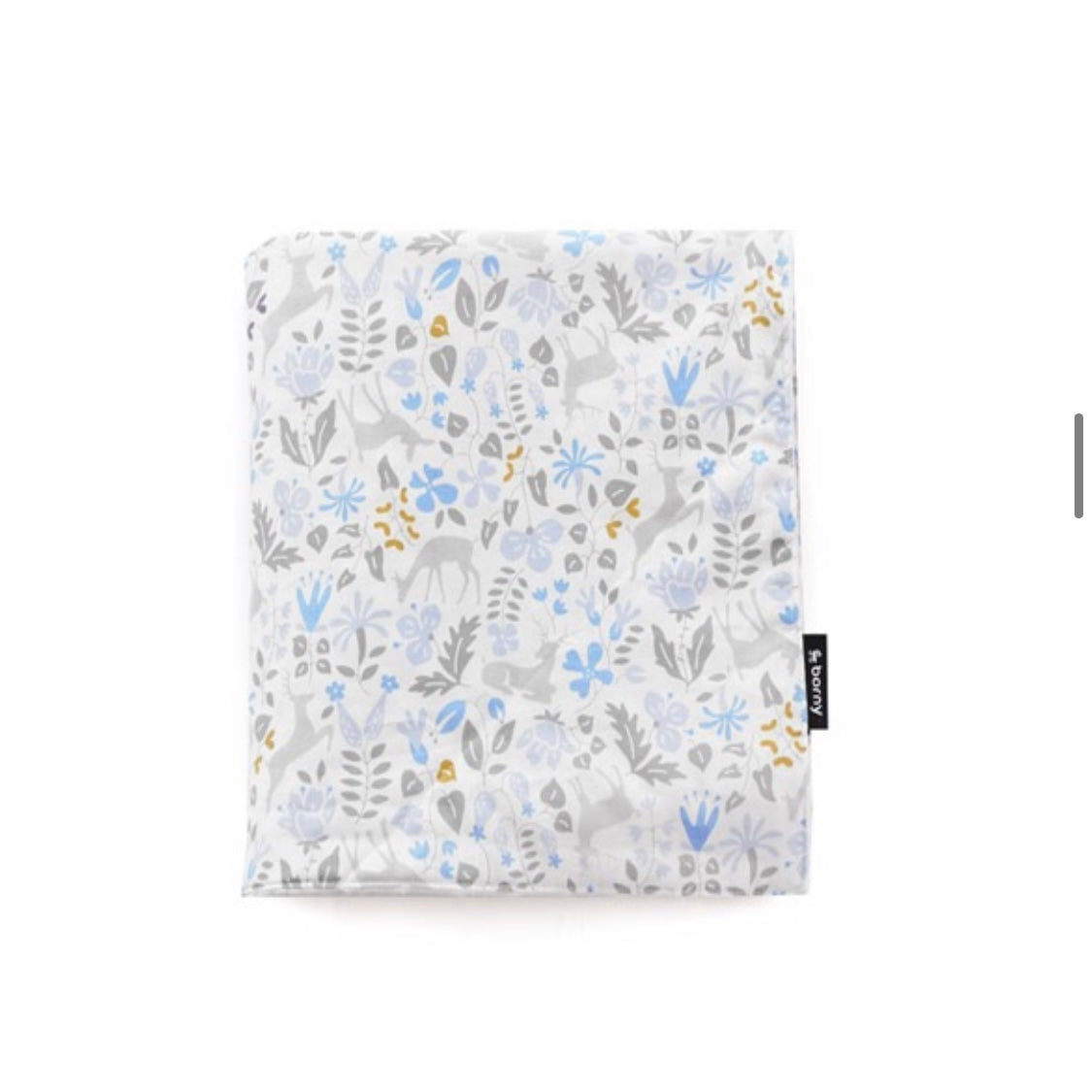 Borny Large Blanket - Enchanted Forest Blue