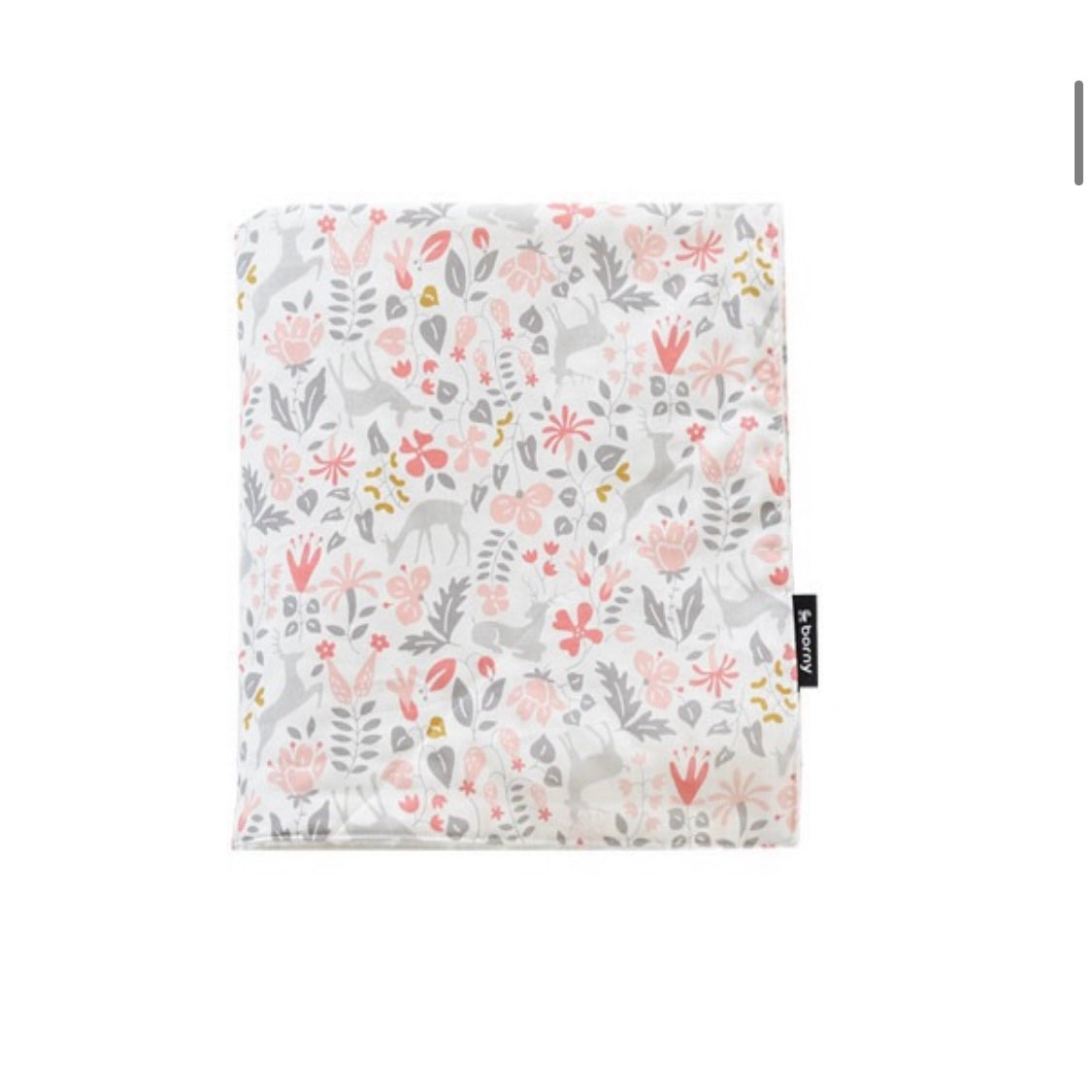 Borny Large Blanket - Enchanted Forest Pink