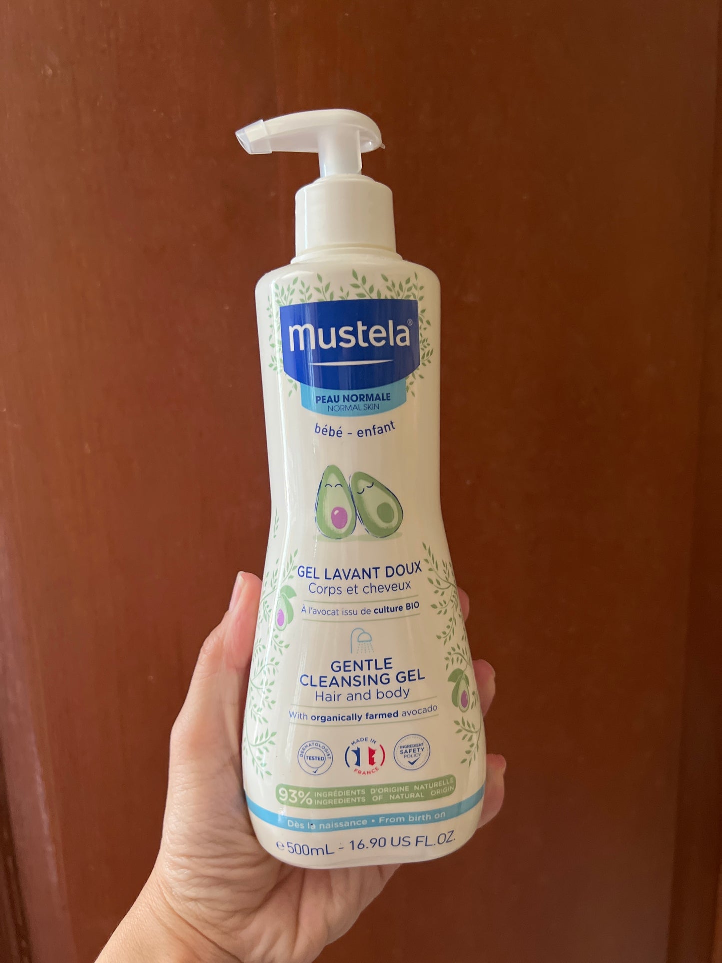 Mustela Gentle Cleansing Gel - 500ml