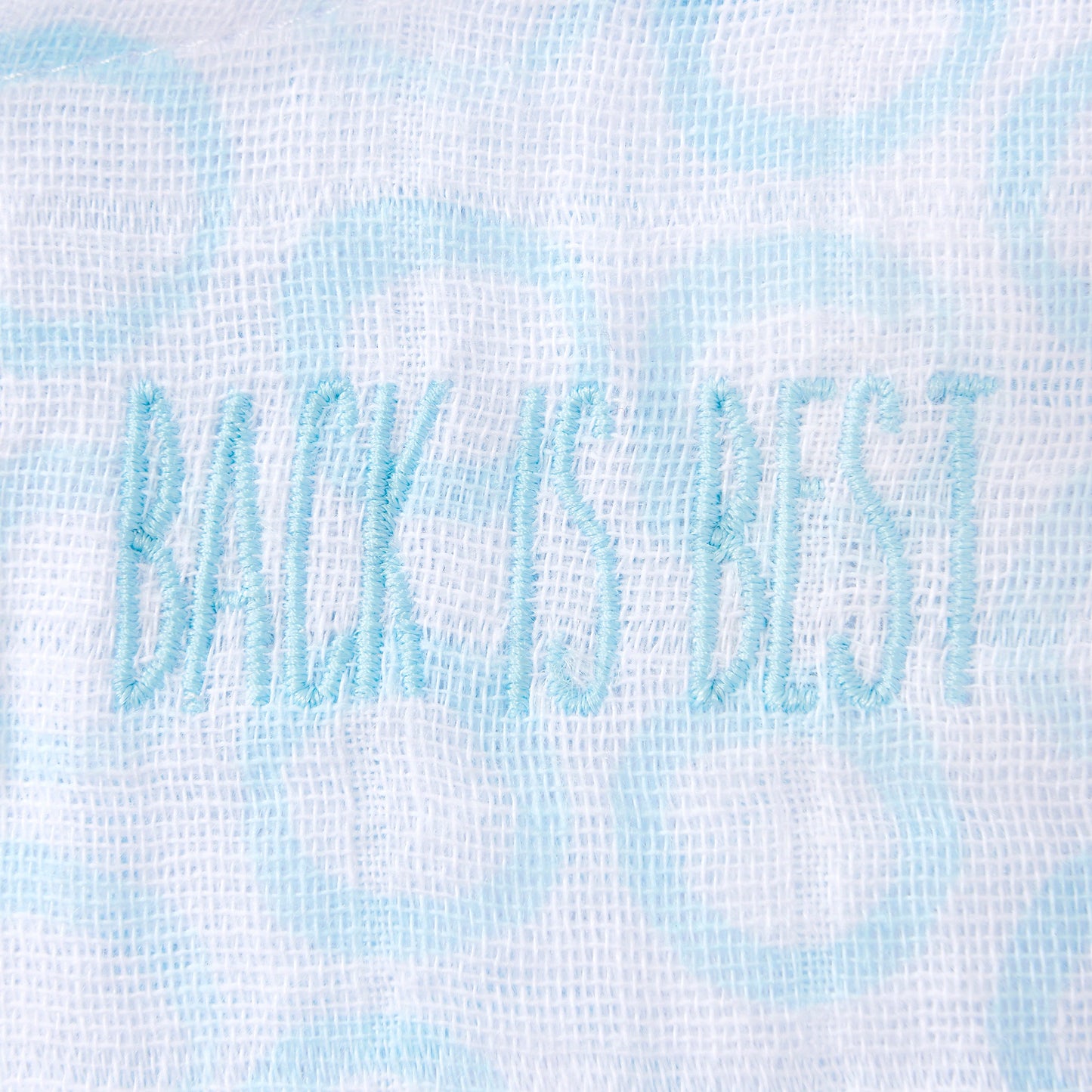 Halo Sleepsack Swaddle Muslin Blue Circles