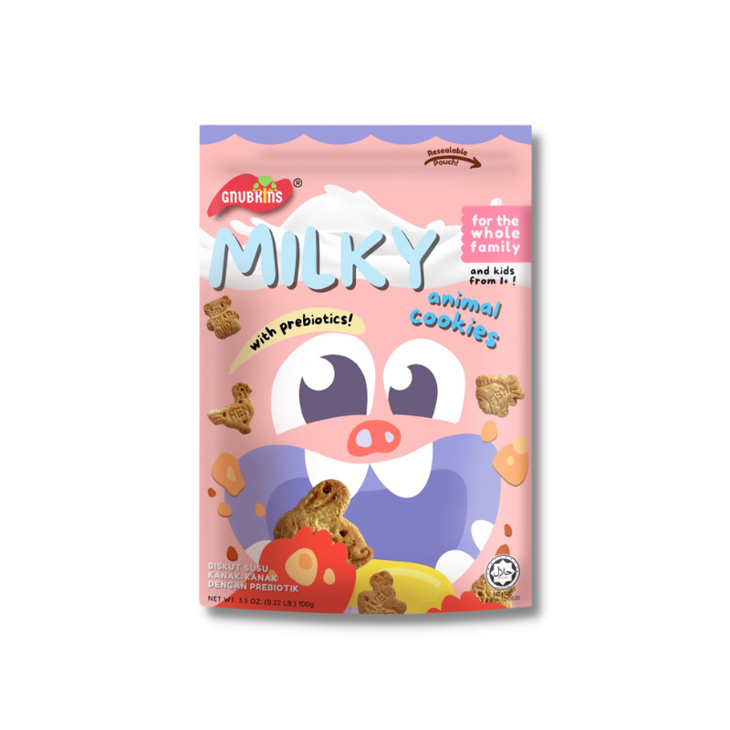 Little Baby Grains 100g Milky Cookies with Prebiotics 1y+