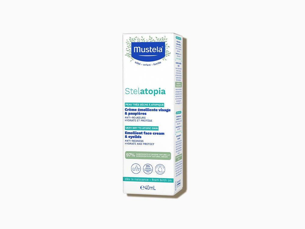 Mustela Stelatopia Emollient Face Cream - 40ml