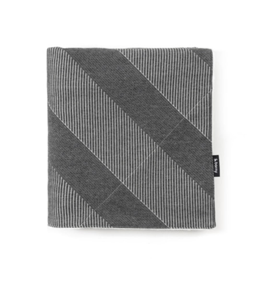 Borny Large Blanket - Oblique Dark