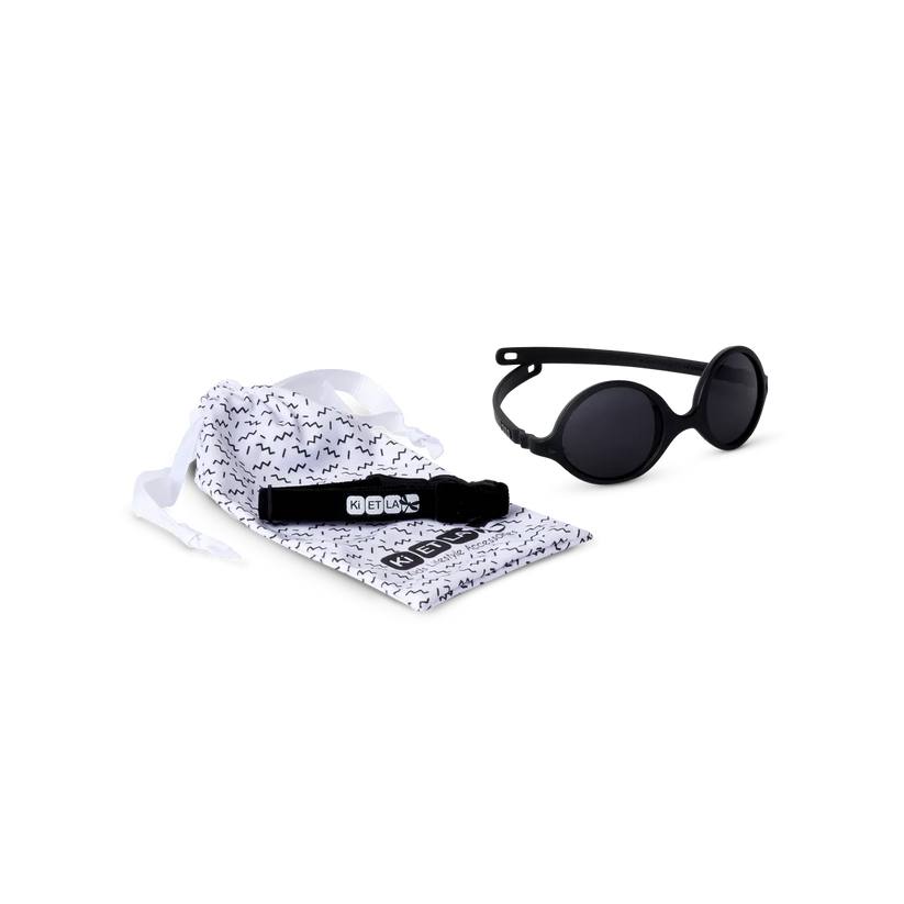 Ki ET LA Sunglasses DIABOLA 0-1 Yrs - Old Black