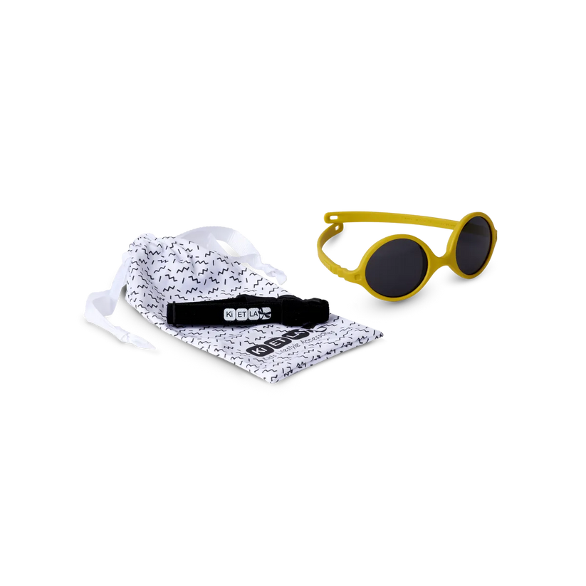Ki ET LA Sunglasses DIABOLA 0-1 Yrs - Mustard