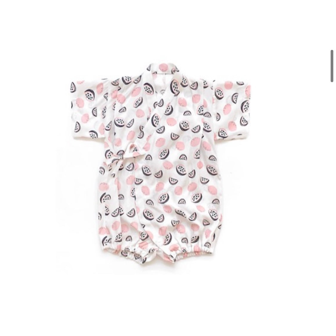 Borny Tieside Onesies - Pink Watermelon