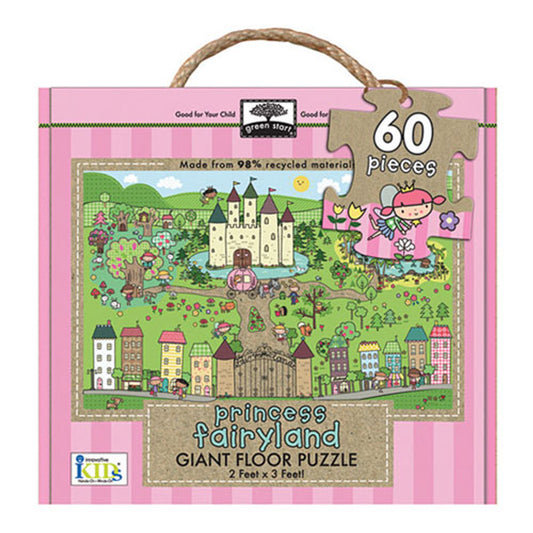 Innovative Kids Natural Play Giant Floor Puzzle - Princess Fairyland