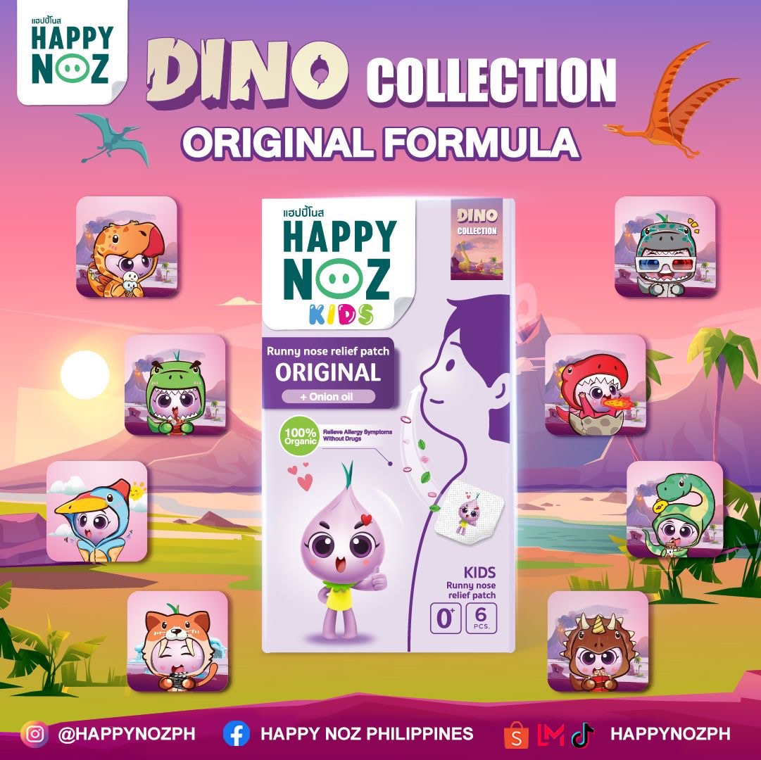 Happy Noz Organic Onion Sticker Original