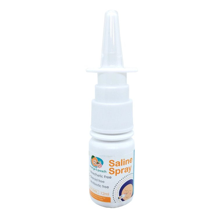 Orange and Peach Nasal Saline Spray 12ml