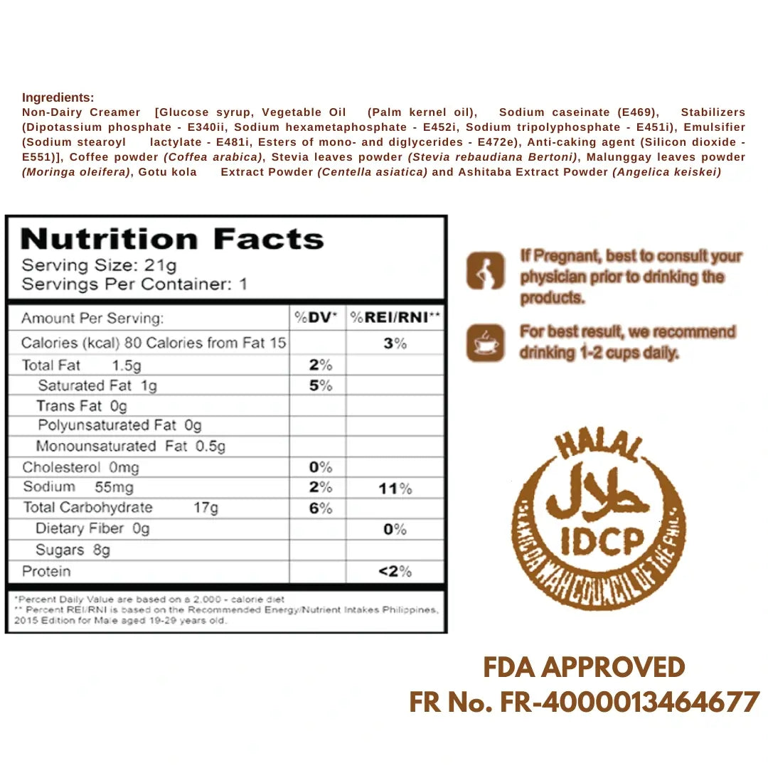 Mother Nurture Malunggay Salted Caramel Mix - Retail Pack