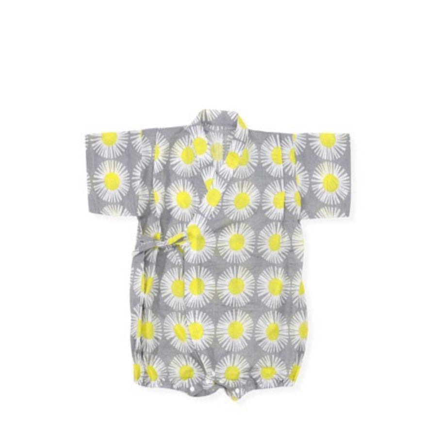 Borny Tieside Onesies - Sunflower Gray