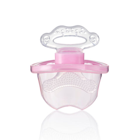 Brush-Baby Front Ease Teether - Pink