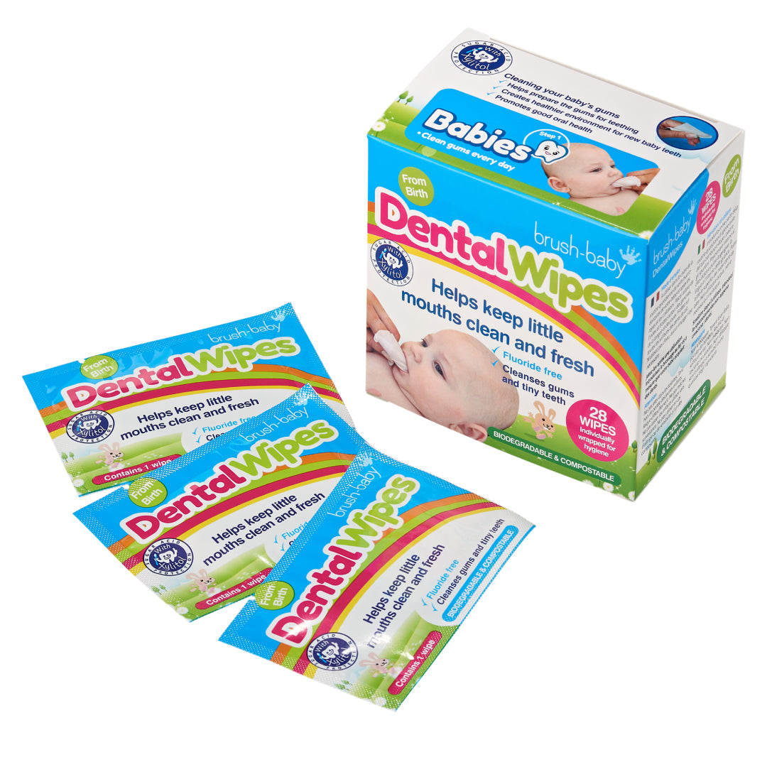 Brush-Baby Dental Wipes 28s