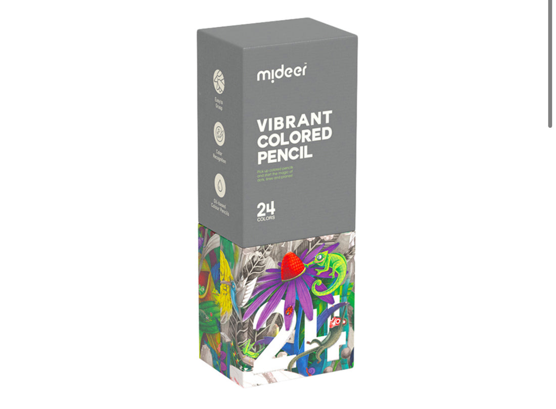 Mideer Vibrant Colored Pencils 24s