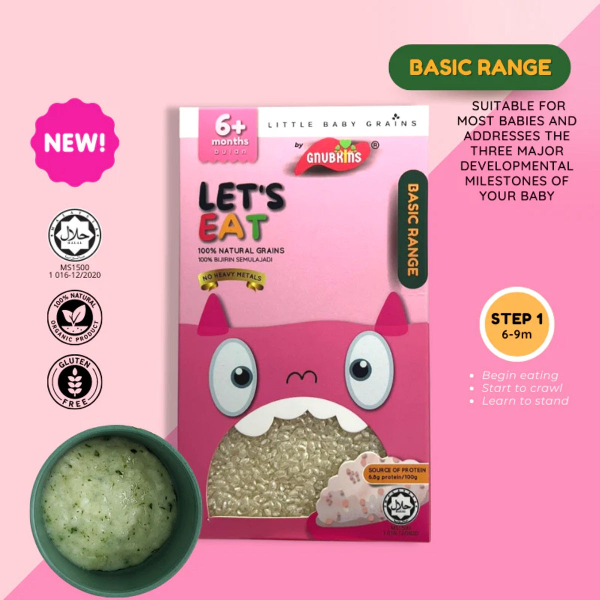 Little Baby Grains 750g Lets Eat 6m+