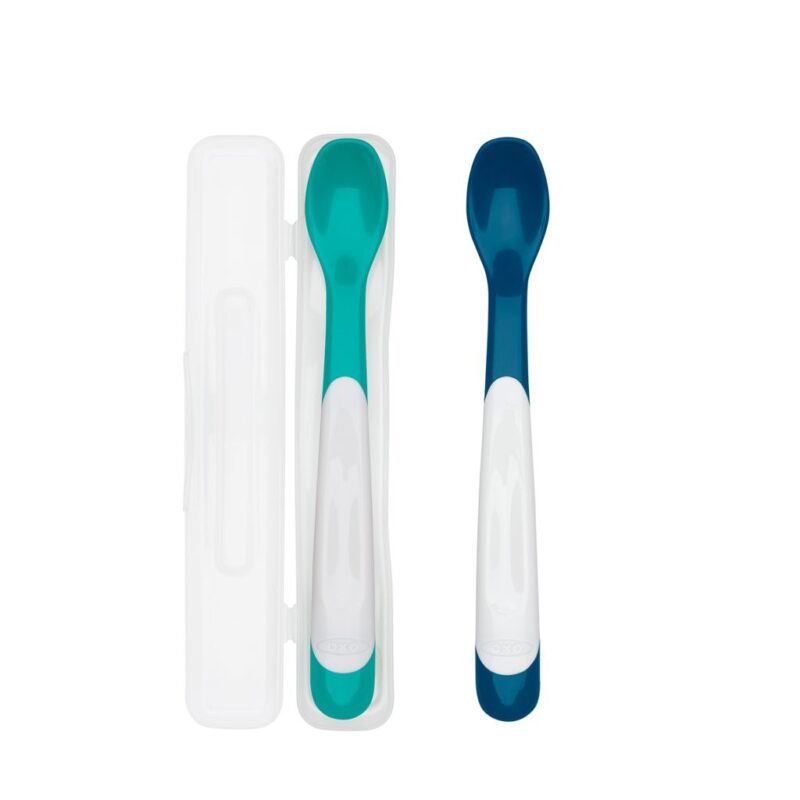 Oxo Tot On-The-Go Infant Feeding Spoon 2pk