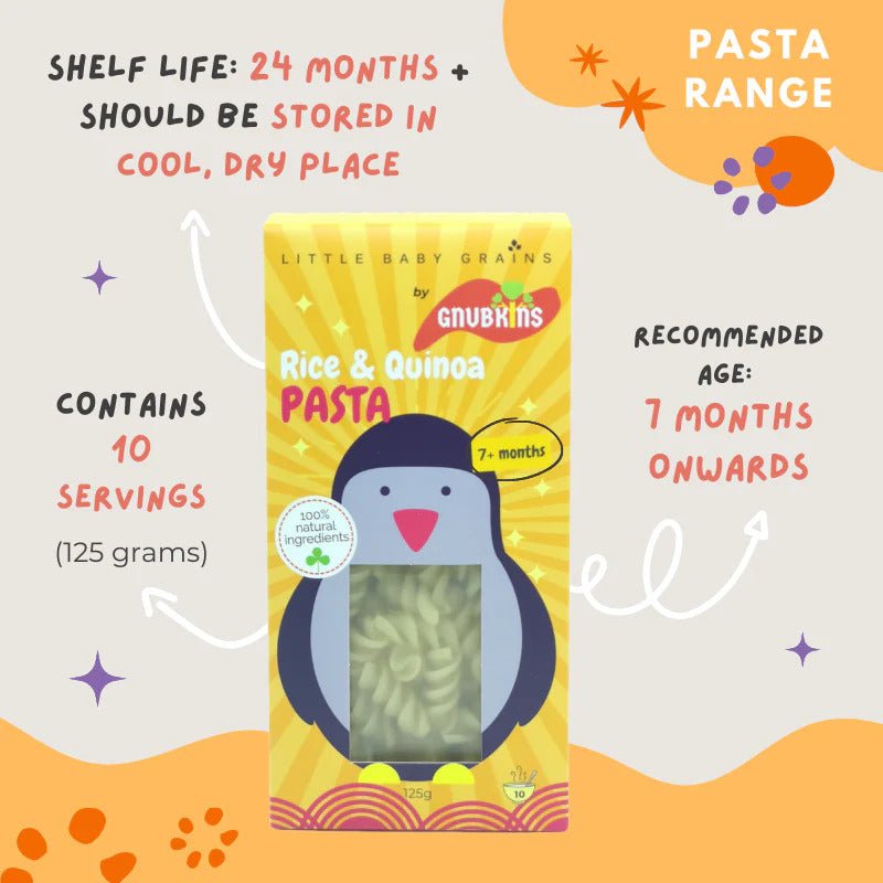 Little Baby Grains Rice & Quinoa Pasta (Gluten-Free)