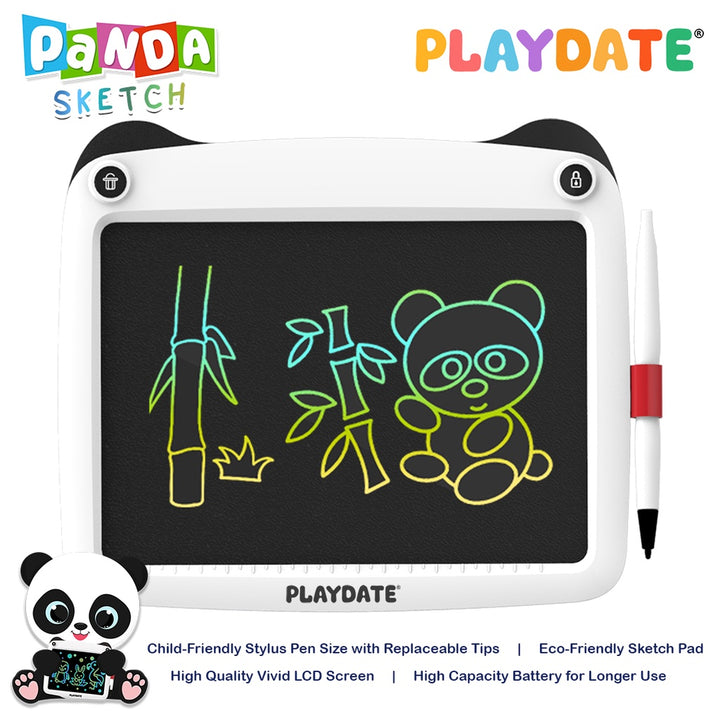 Playdate Panda Sketch Kids Writing Board