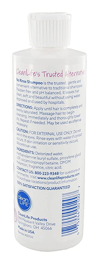 No Rinse Shampoo