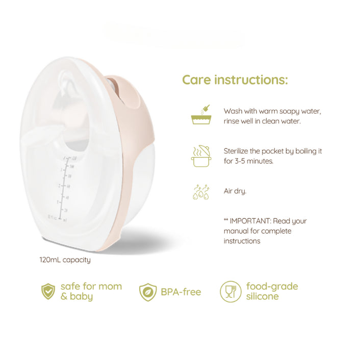 Youha POD Wearable Silicone Breast Milk Collector