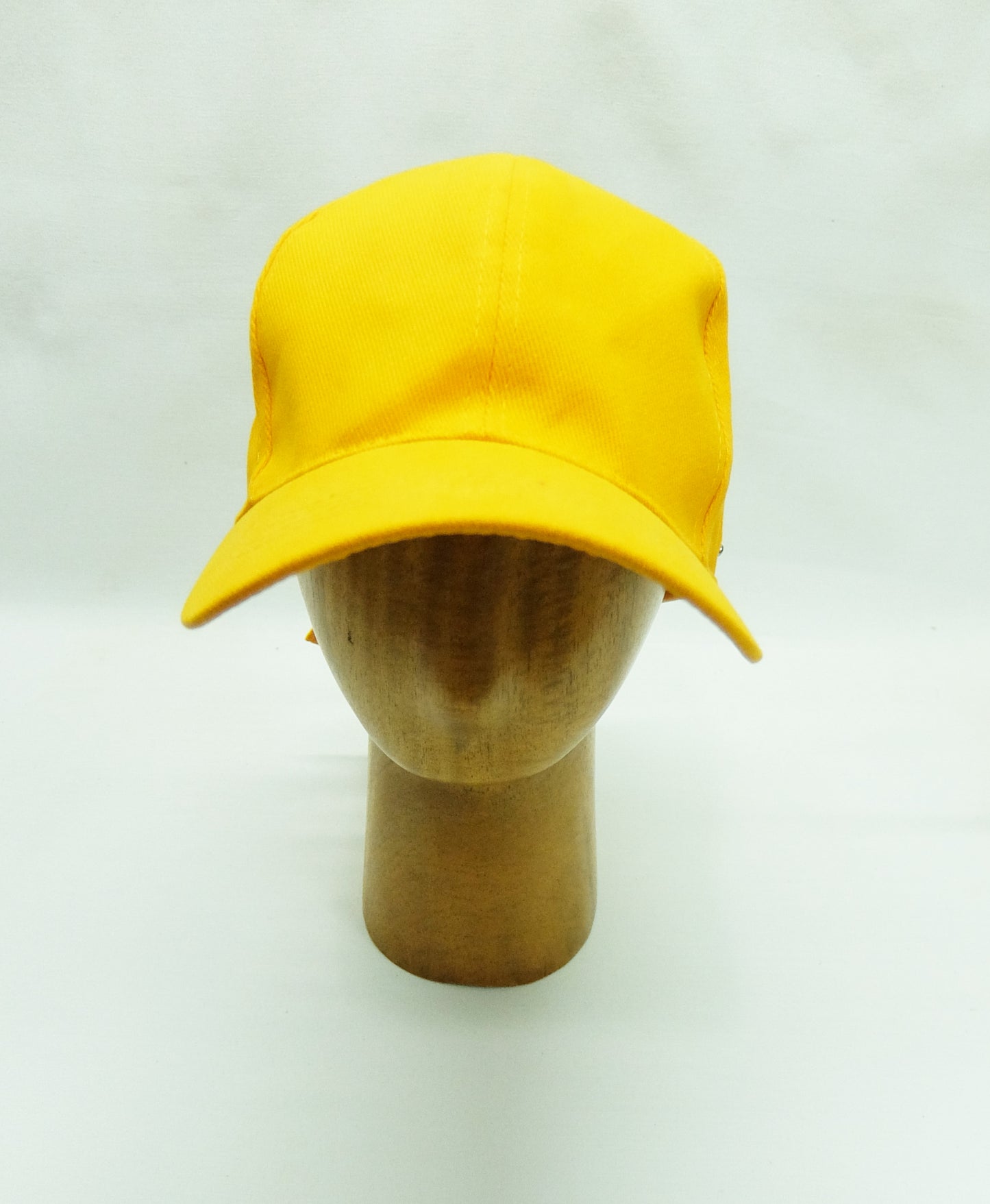 Twill Cap with Face Shield - Yellow