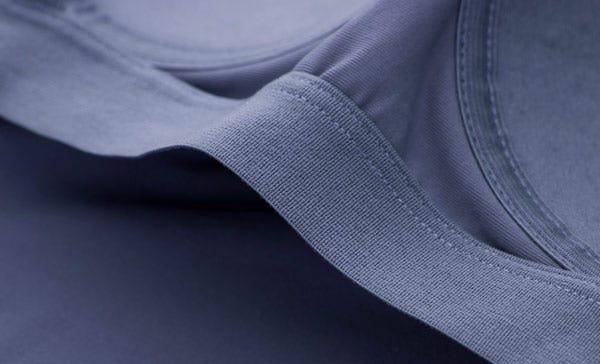 220820B Mamaway Bra Top Antibacterial Spaghetti Strap Maternity Vest - Periwinkle