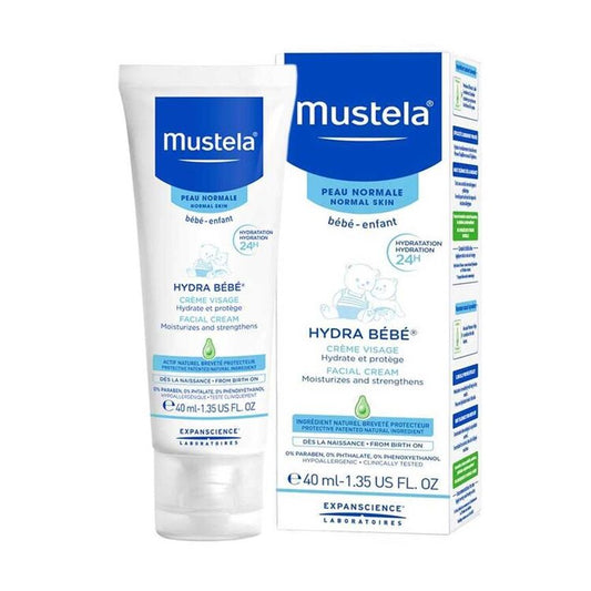 Mustela Hydra Bebe Face Cream - 40ml