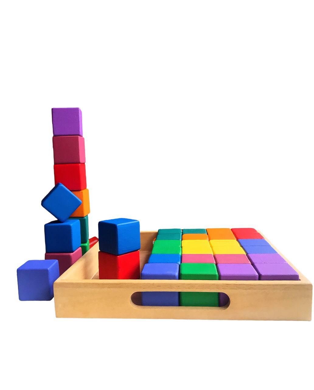36 Cubes - Rainbow