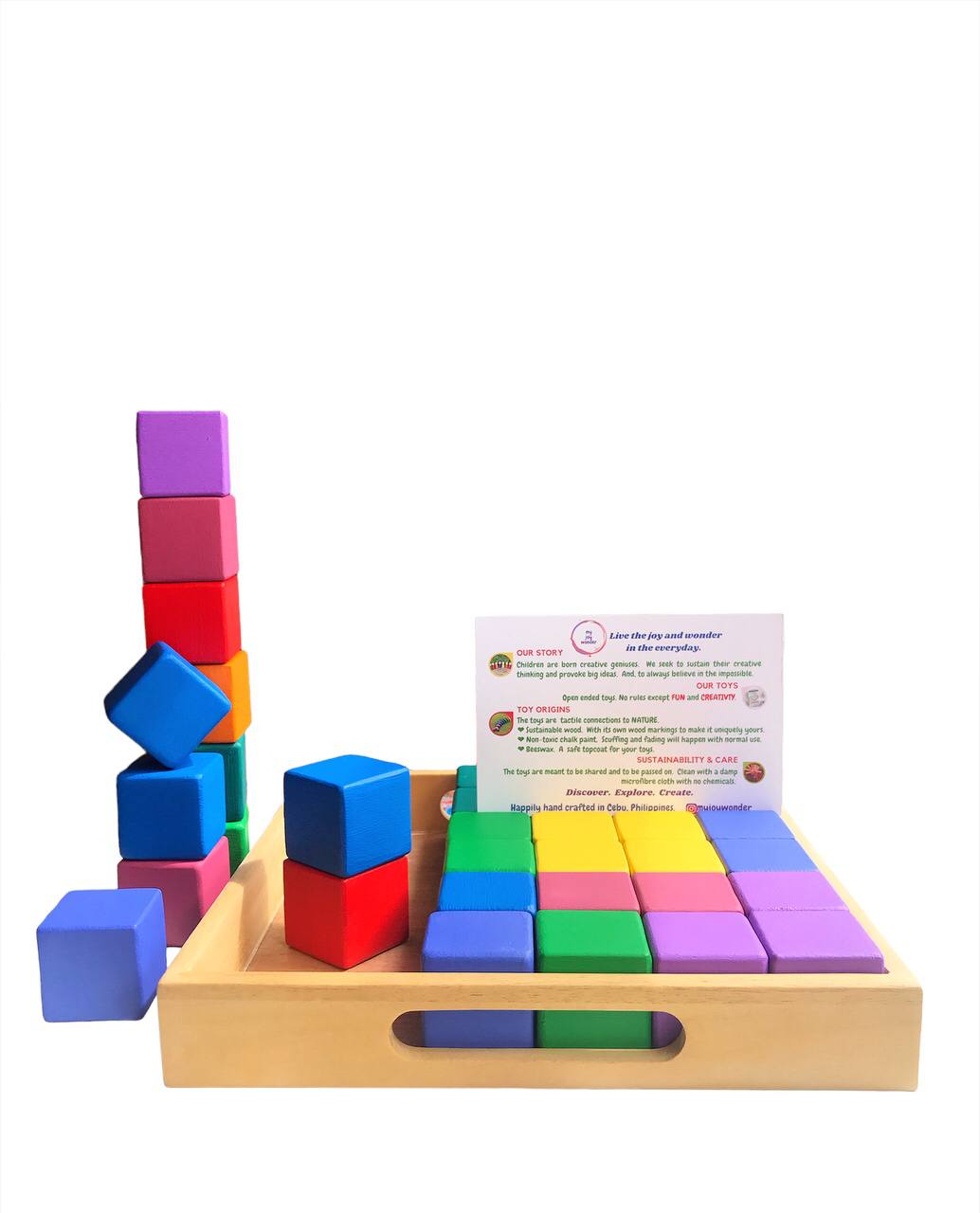 36 Cubes - Rainbow