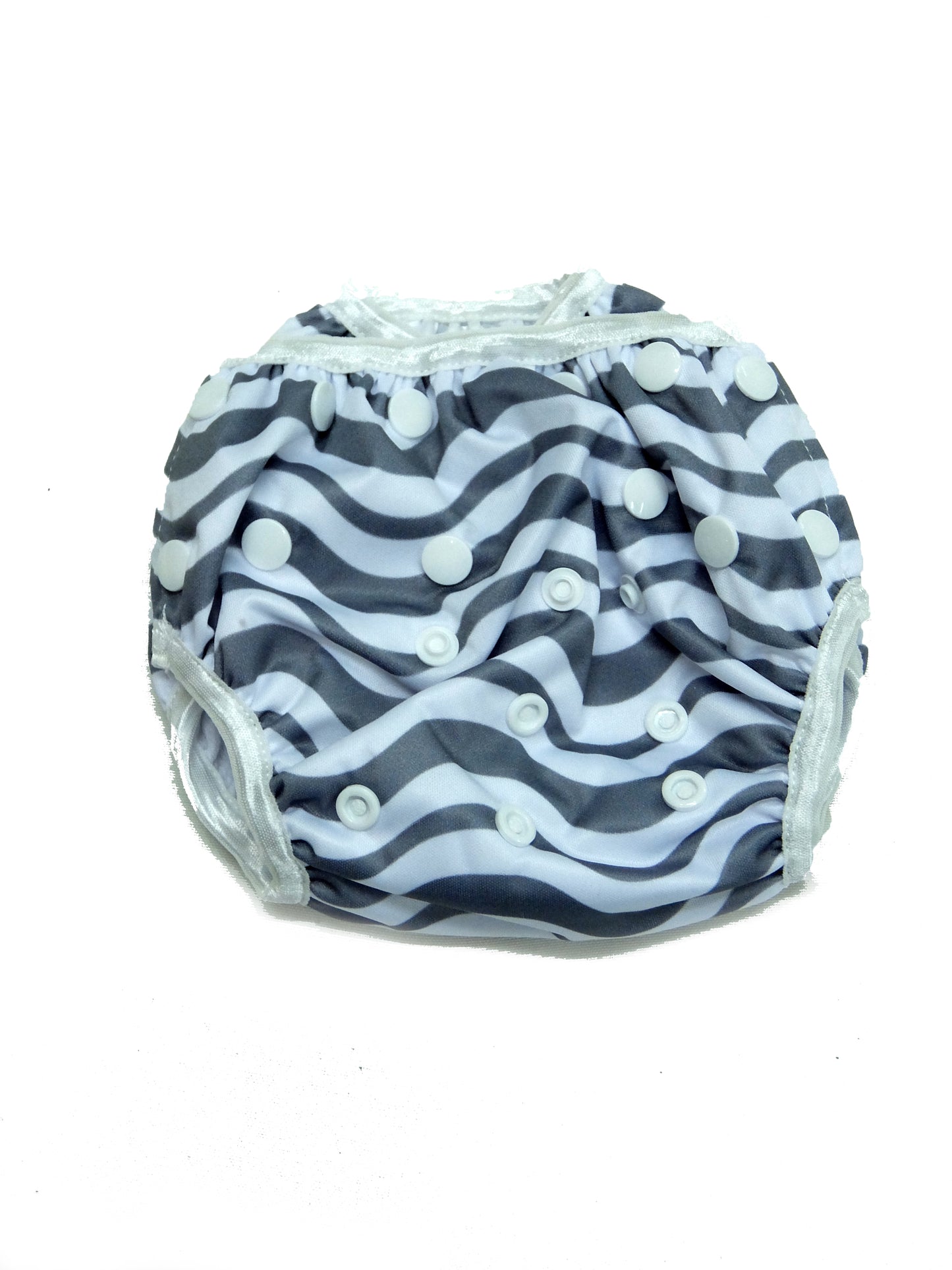 Next9 Swim Diapers Chevron Gray