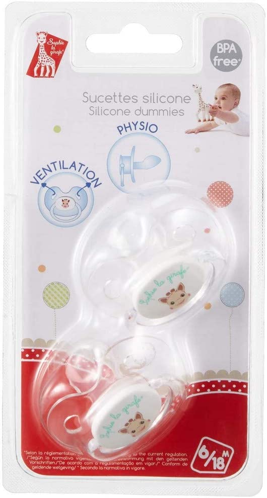 Vulli 2 Pacifier Set 6-18m