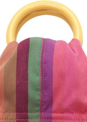 59951 Mamaway Baby Ring Sling Rainbow Crayon