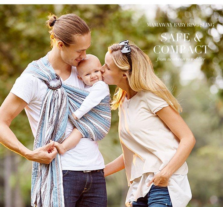 59960 Mamaway Baby Ring Sling Bohemian Print