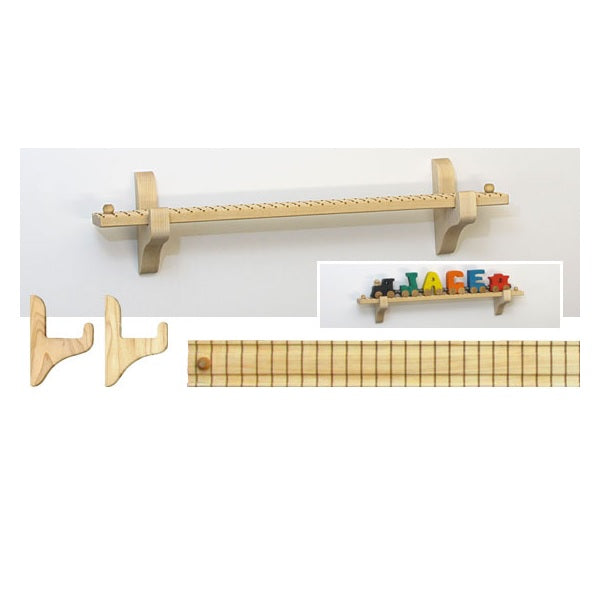 Maple Landmark NT Wall Mount 17.5" Track/6 Car