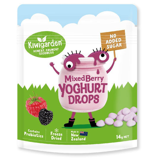 Kiwi Garden NAS Mixed Berry Yoghurt Drops 14g