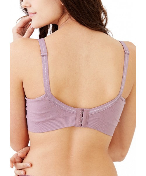 98811P Mamaway Responsive Antibacterial Seamleass Maternity & Nursing Bra - Taro