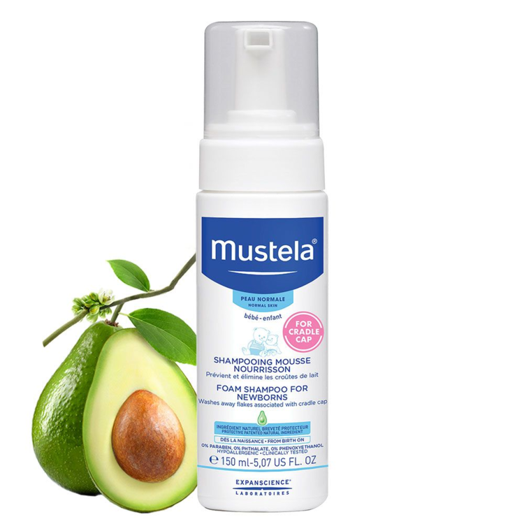 Mustela Foam Shampoo for Newborns - 150ml