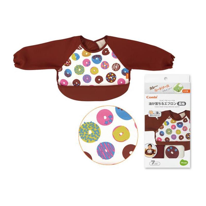 Combi Easy Clean Long Sleeves Handy Bib